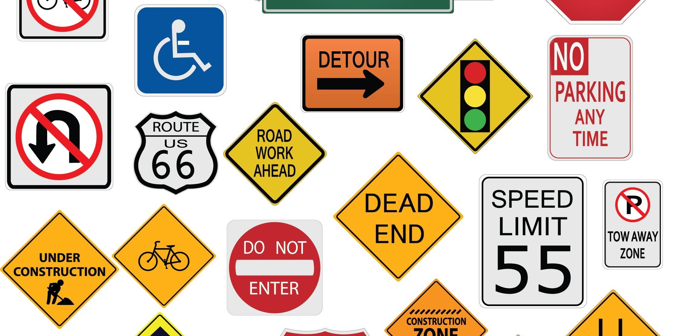 Road Traffic Signs And Meanings