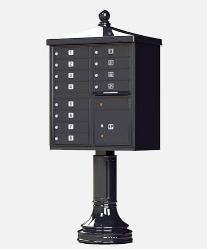 The CBU-TR-12 is a standard type 2 cluster box unit that comes with space for 12 tenants and 1 parcel.