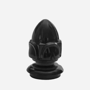 The FIN-A3 is an acorn finial for 3" round poles.