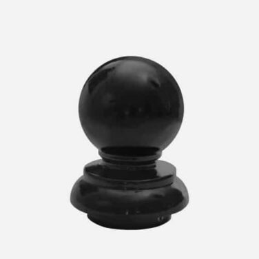 The FIN-B3 ball finial for 3" round sign poles.