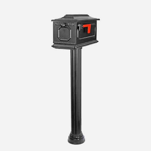 estate mailbox with round base