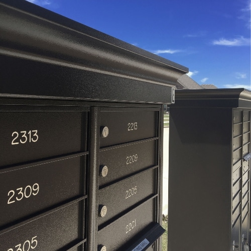 two cluster mailboxes