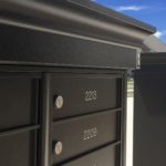 two cluster mailbox units