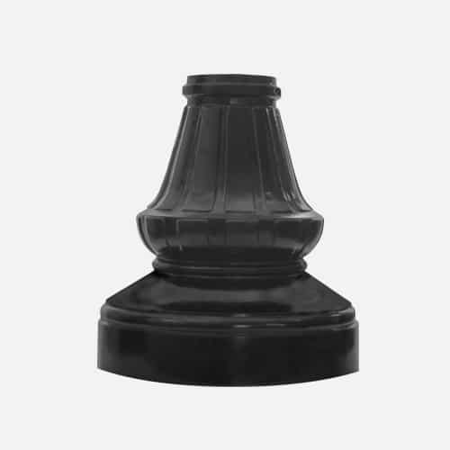 medium height round pole base