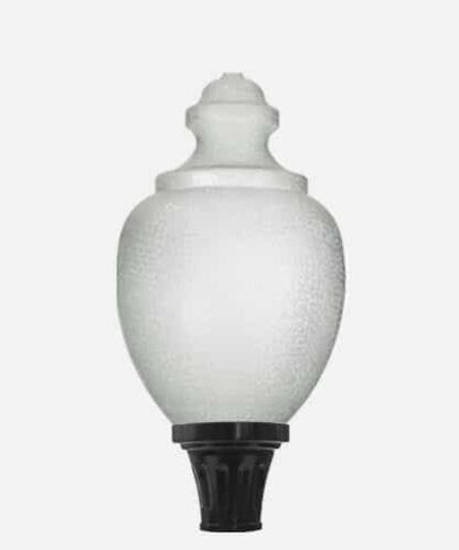 The AC is an LED traditional post top acrylic globe luminaire.
