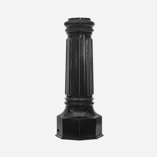 tall octagon pole base