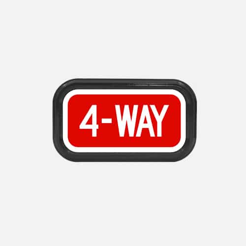 Decorative 12" X 6" Traffic Sign Trim TS1206