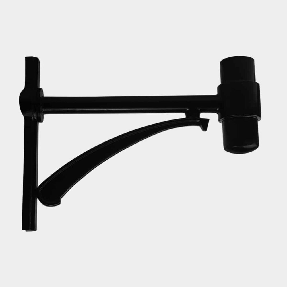 The PA-E is a cast aluminum, sleek single post top upright arm.
