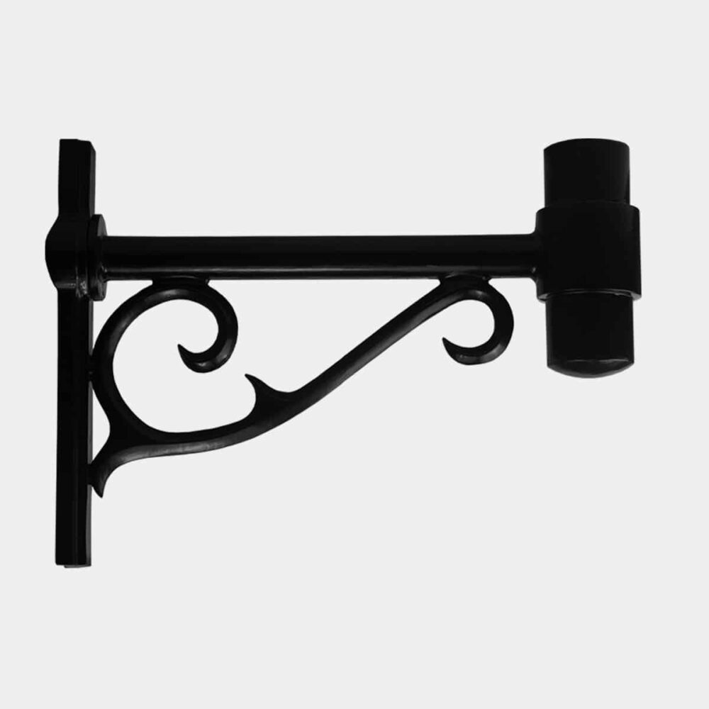 The PA-G is a decorative, traditional, single post top upright arm.