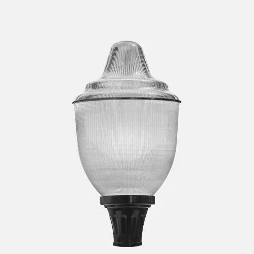 The AMG is an LED traditional post top type lll prismatic globe luminaire.